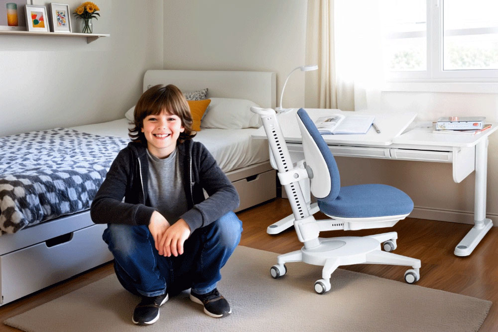 Schülerstuhl SINO - rosa oder blau