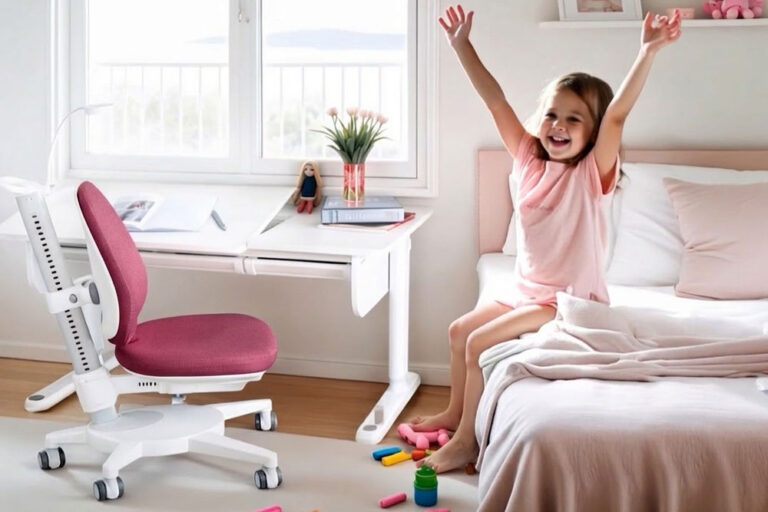 höhenverstellbarer Kinderschreibtisch SINO / SALTO Kindermöbel München / Moll