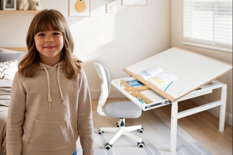 mitwachsender Kinderschreibtisch KUBIKO / SALTO KIndermöbel München